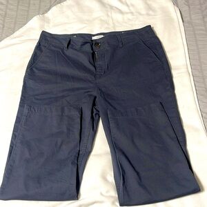 NWOT LOFT Gray Chinos Monroe Slim Pant